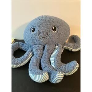 Goffa Blue Octopus Large Plush Stuffed  Toy So Soft